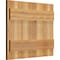 Ekena Millwork Joined Board-n-Batten Shutters, Rough Sawn Western Red Cedar, 21 1/2W x 18H, PR RBJ06S21X018RWR - alternate 2